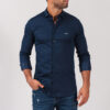 Camisa Slim-Fit Azul Marinho Zolf - Image 2