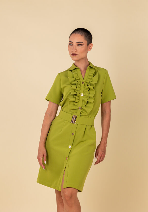 Vestido Verde Cristina Barros - Image 3