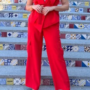 Calça Cargo Red LocoLuxo