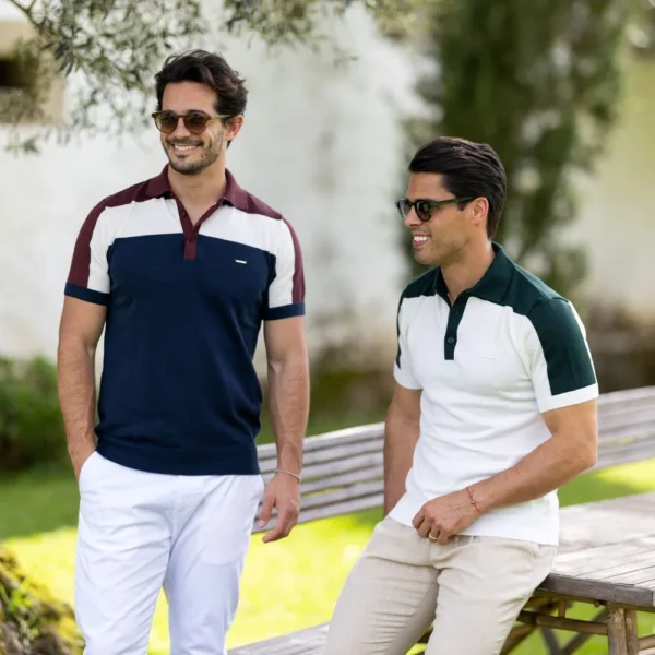 Polo Tricot Tricolor Zolf - Image 2
