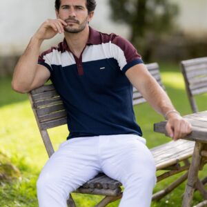 Polo Tricot Tricolor Zolf