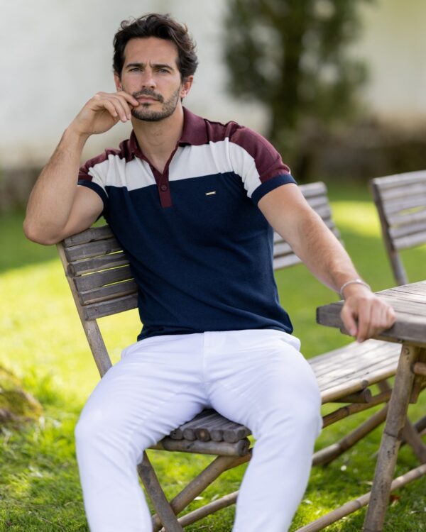 Polo Tricot Tricolor Zolf
