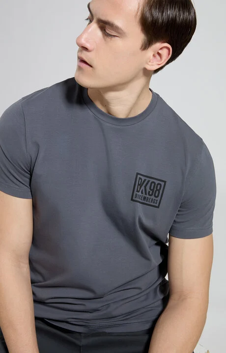 T-shirt Cinza Bikkembergs