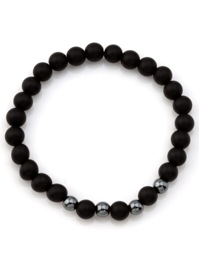Pulseira Preta Matte