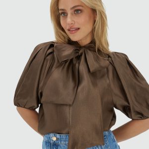 Blusa Laço Castanha Josh V