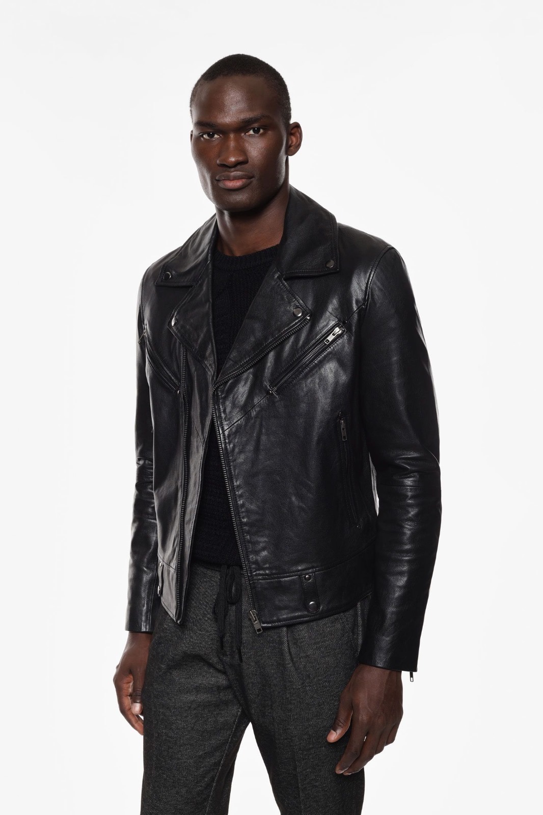 Casaca Pele Preta Imperial