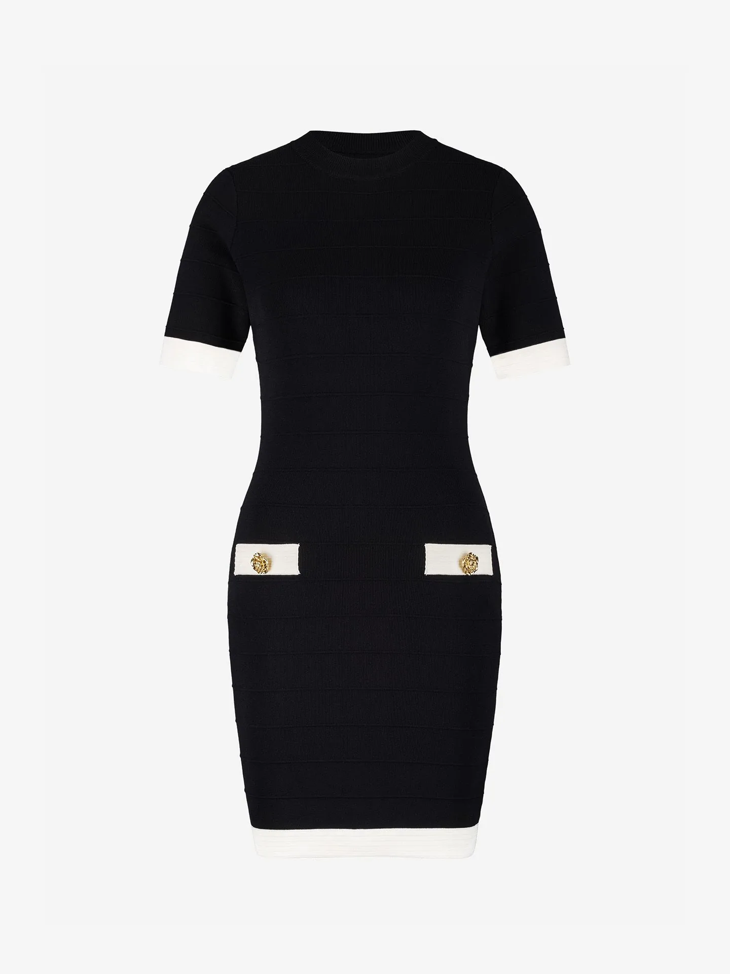 Vestido malha preto Nikkie - Image 2