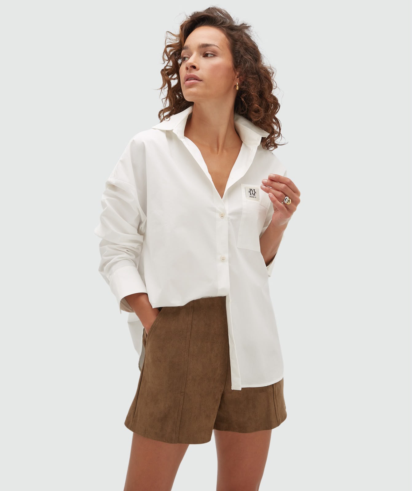 Camisa oversized logo Josh V