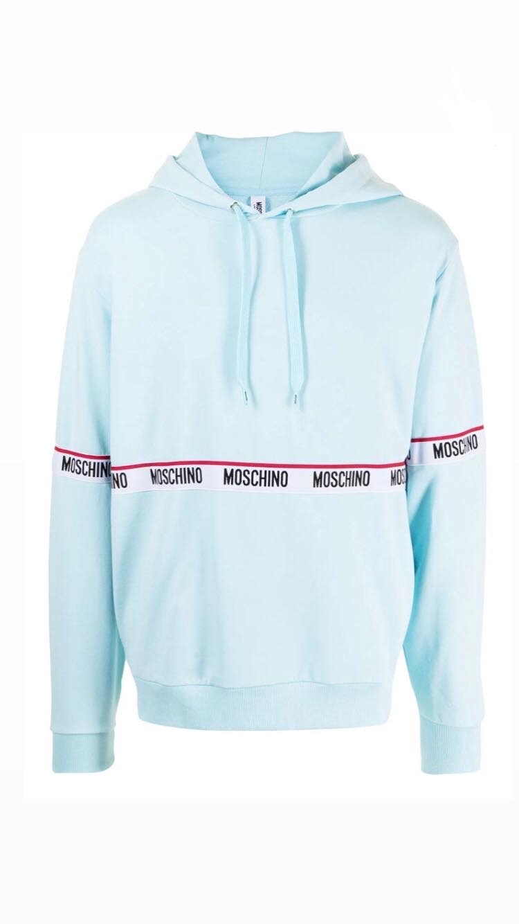 Camisola azul bebé logo Moschino - Image 2