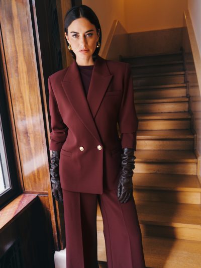 Blazer oversized burgundy JOSH V