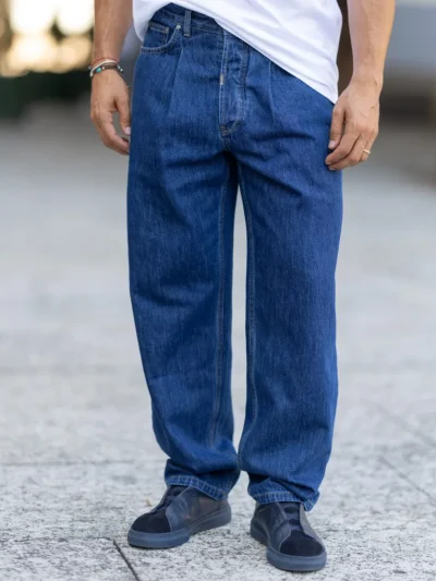 Denim balloon escura Zolf