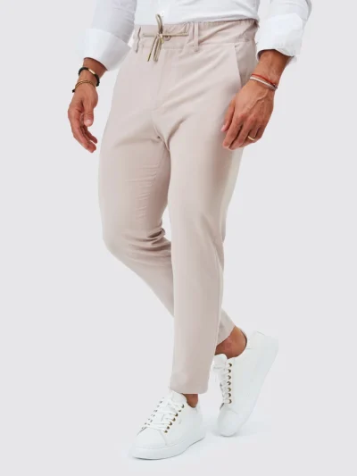 Calça de Cordão Bege Zolf