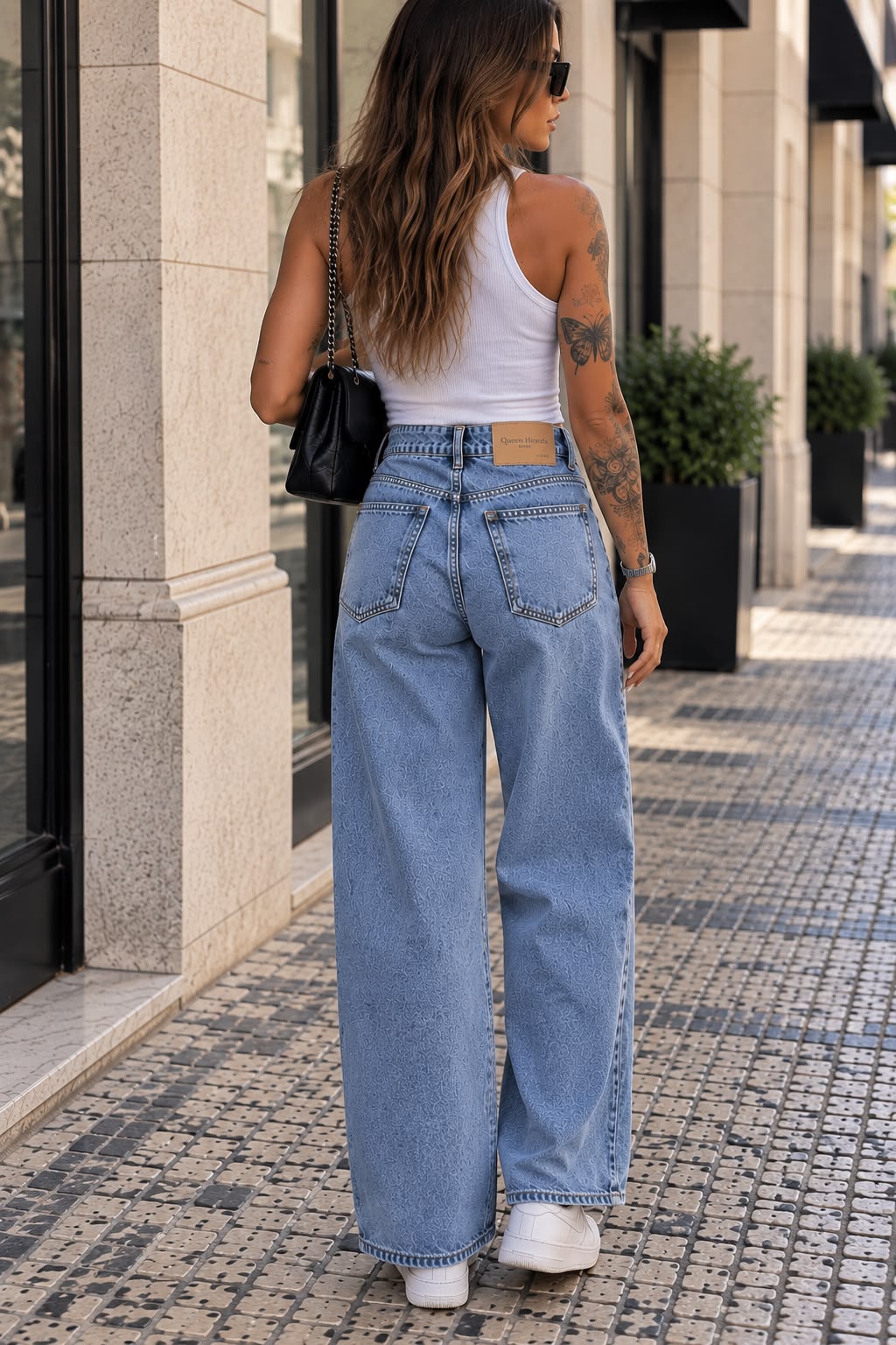 Jeans wide-leg - Image 2